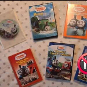 Lot of 5 THOMAS & FRIENDS (THOMAS THE TRAIN) DVD'S